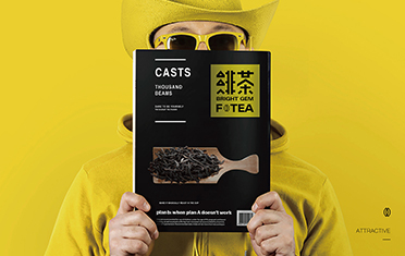 长治绯茶品牌设计